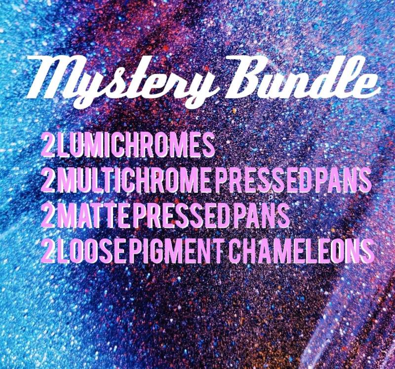 Mystery Mix Multichrome Bundle Angebot Lumichrome Chamäleon Gepresste Pfannen Lose Pigmente Matt Lidschatten Set Schimmern Irisierend Duochrome von Notycebeauty