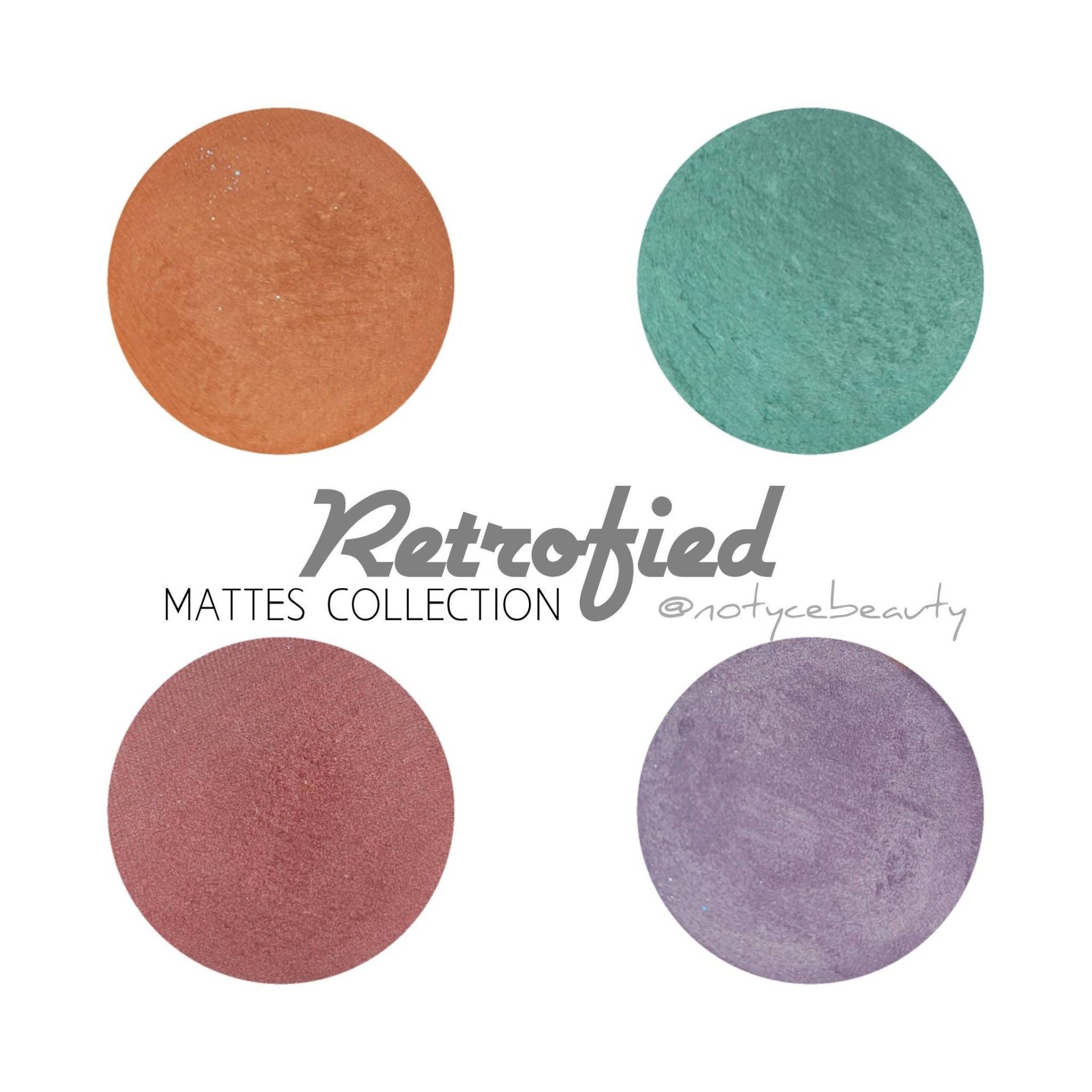 Retrofit Collection-Bundle Mattes Eyeshadow Soft-Pastellfarben 26 Mm von Notycebeauty