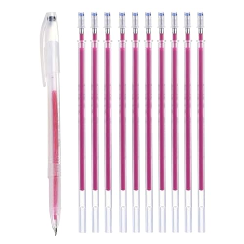 Nähen Verschwinden Marker - Stoff Marker Set mit 10 Füllungen - High-Temp Disappearing Quilting Stift Für Patchwork Stickerei Bleistift Novent von Novent