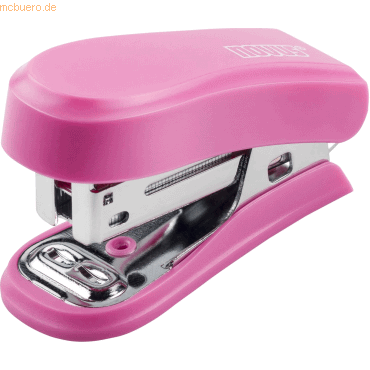 Novus Heftgerät Mini 12 Blatt 20mm (Blister) pink von Novus