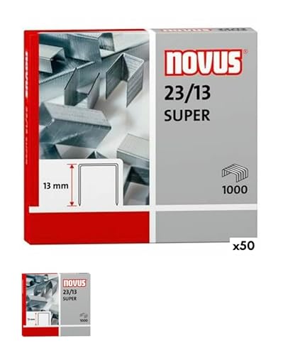 Novus Heftklammern, mehrfarbig, Standard (S8425011) von Novus