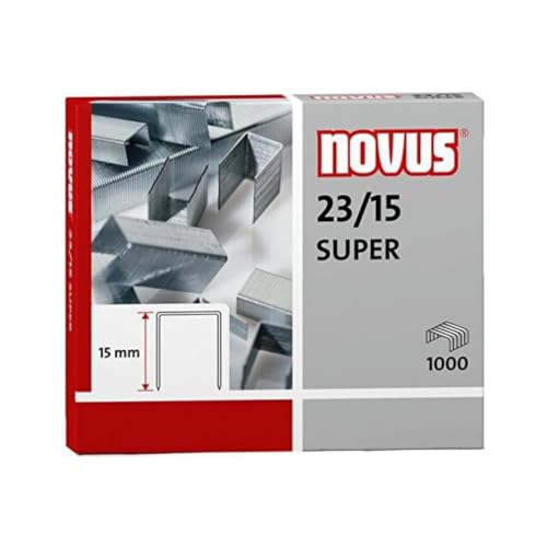 Novus Heftklammern/042-0044 23/15super Inh.1000 von Novus