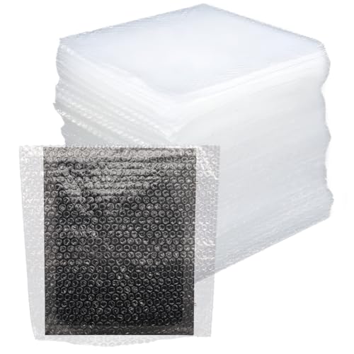 Transparente Luftpolsterbeutel, doppelwandig, für Umzug und Aufbewahrung, schützende Versandtaschen für zerbrechliche Gegenstände, Verpackung von Porzellangeschirr und Elektronik (30 x 30 cm) von Nsmykhg