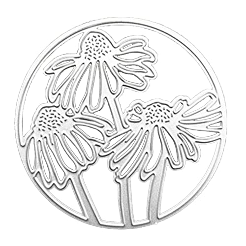 Metall-Stanzschablone mit Blumen-Motiv, Karbonstahl, Prägeschablone, Scrapbooking, für Karten, Stanzformen von Nucelit