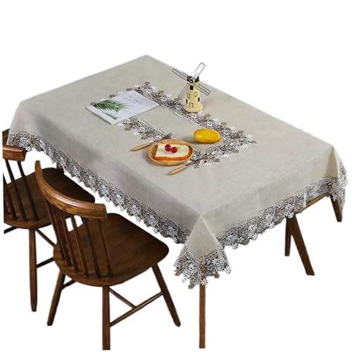 Spitzen -Tischdecke 24x47 Zoll Rechteck Esstisch Abdeckung Blume bestickter Makrame Esstisch Waschbedeckung für Küchenpartys Picknick -Spitze Tischdecke von Nuelreva