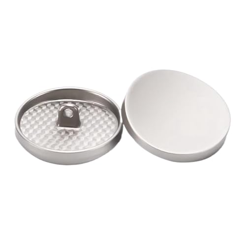 Konkave Metallknöpfe für Mäntel, 15 mm - 30 mm, Farbe 3, 15 mm, 6 Stück Konkave Metallknöpfe für Mäntel, 15 mm - 30 mm, Farbe 3, 15 mm, 6 Stück von Nuheekg