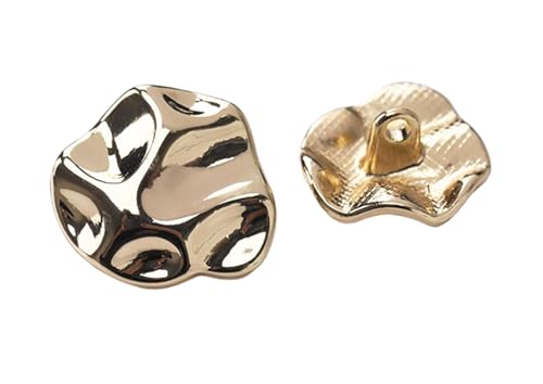 Metallknöpfe, 15 mm bis 23 mm, verschiedene Farben, 6 Stück Metallknöpfe, 15 mm bis 23 mm, verschiedene Farben, 6 Stück von Nuheekg