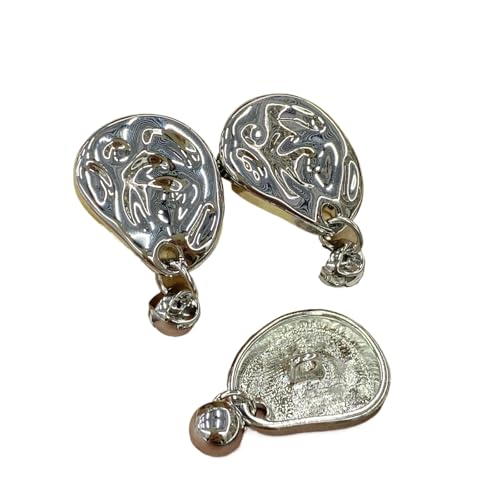 Metallknöpfe für Anhänger, 18 mm/23 mm, 6 Stück, Farbe 2, 18 mm, 6 Stück Metallknöpfe für Anhänger, 18 mm/23 mm, 6 Stück, Farbe 2, 18 mm, 6 Stück von Nuheekg