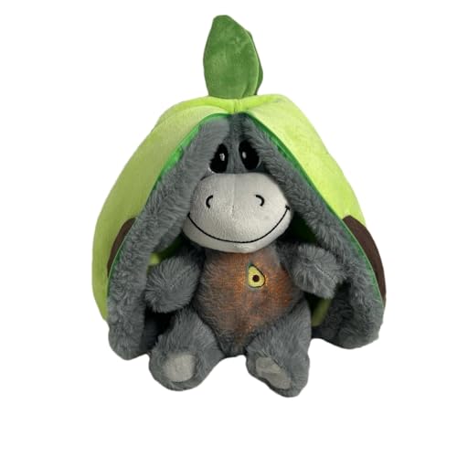 Nuhjytgf Breathing Plush | Breathing Stuffed Animal | Fruit Donkey Plush Toy | Soothe Snuggle Animal Plush Toys | Interactive Breathing Plush | Portable Breathing Plush for Kids Boys & Girls von Nuhjytgf