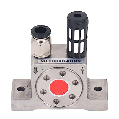 Nutriess Air Turbine Vibrator G1/8in Pneumatic Oscillator Industrial Trichter Sandblaster Hocheffizientes robustes Design von NutriEss