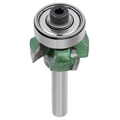 Nutriess Ed Ge Trimmer Router Bit R2 4 Zähne Trimmen Schneider (1/4 * R2) von NutriEss