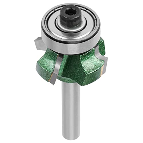 Nutriess Ed Ge Trimmer Router Bit R2 4 Zähne Trimmen Schneider (1/4 * R3) von NutriEss