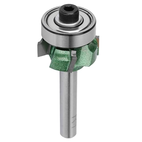 Nutriess Ed Ge Trimmer Router Bit R2 4 Zähne Trimmen Schneider (1/4 * r1) von NutriEss