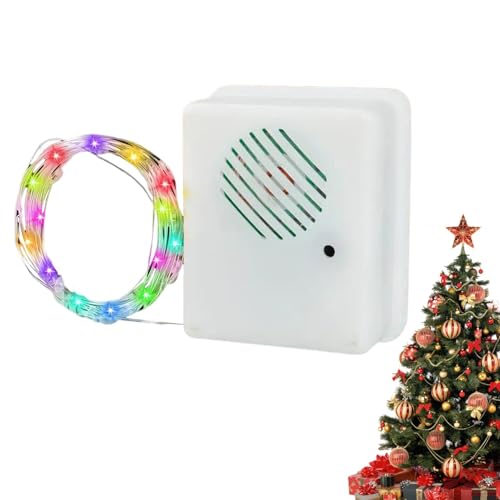 Nuyhgtr 10 m lange funkelnde Lichterkette, Weihnachtsbaum-Lichterkette, batteriebetriebene LED- , dekorative Lichterkette, Fenster-Wandvorhang- , für Schlafzimmer, Wohnzimmer von Nuyhgtr