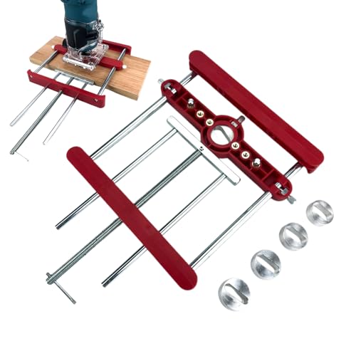 Zinkenfräs-Schablone - Bohrführung,Positionierhilfe Für Holzbearbeitung Möbelbau Schrankkonstruktion Handwerkprojekte Zinkenfräs-Schablone - Bohrführung,Positionierhilfe Für Holzbearbeitung Möbelbau Schrankkonstruktion Handwerkprojekte von Nuytghr
