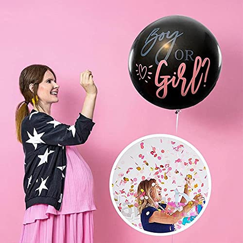 Ballons Luftballons Mädchen oder Jungen Ballon Dekoration Geschlecht enthüllen Ballon 36 Zoll Geschlecht enthüllen Ballon Junge oder Mädchen Dekoration Baby Junge Mädchen Partydekoration von Nv Wang