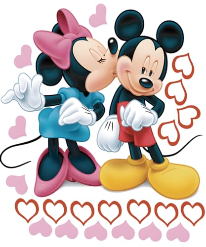 Wandtattoo Mickey Wandaufkleber Mickey und Minnie Wandsticker Mickey Wandsticker Kinderzimmer Micky Aufkleber Wanddeko Wandtattoos Mickey von Nv Wang