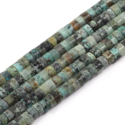 Nvzi -c 1 Stück 2 x 4 mm gemischte Farben Naturstein Originalfarbe Stein Abstandshalter DIY halbfertige Armbandzubehör Weben Armband Zubehör Material von Nvzi