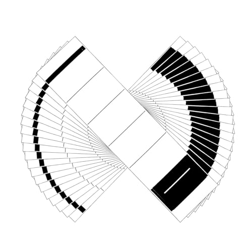 Nybhyjka Ordnerrücken-Etiketten-Aufkleber, Ordneretiketten-Aufkleber, Set mit 100 Ordner-Aufkleber-Etiketten zum Organisieren, Klassifizieren, beschreibbare Ordner-Tab-Etiketten von Nybhyjka