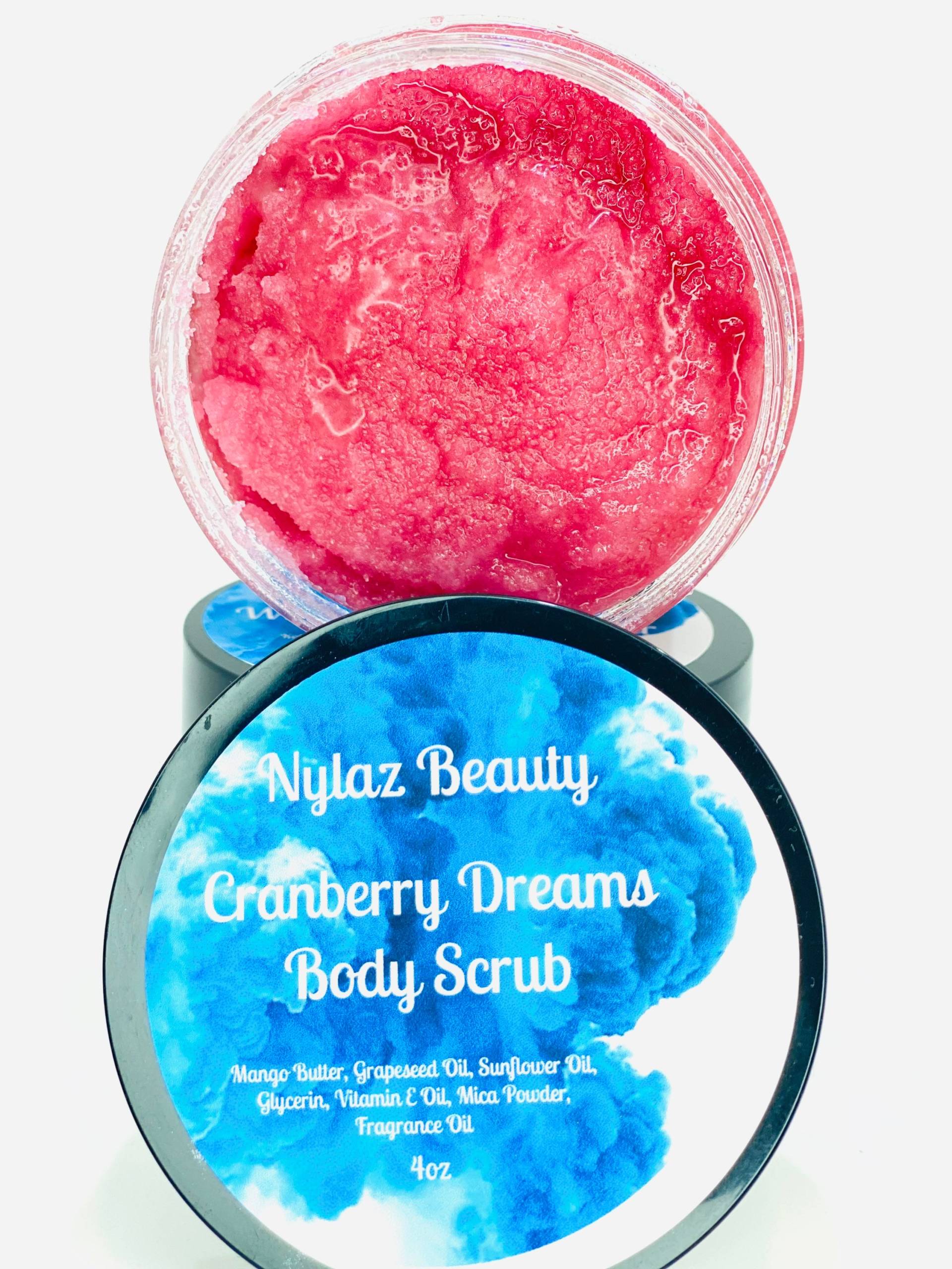 Cranberry Dreams/Geschenkset Sugar Body Scrub Whipped Butter Vegan Geschenk Für Sie von NylazBeauty