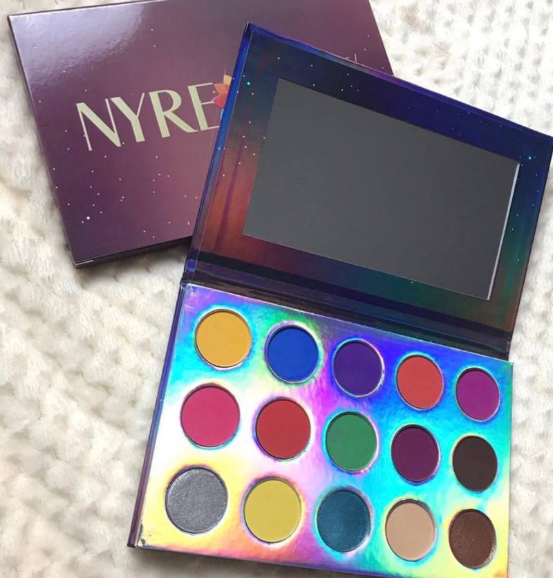 Bunte Augenschatten Palette, Buntes Schminktup, Augen Makeup von NyreSkye