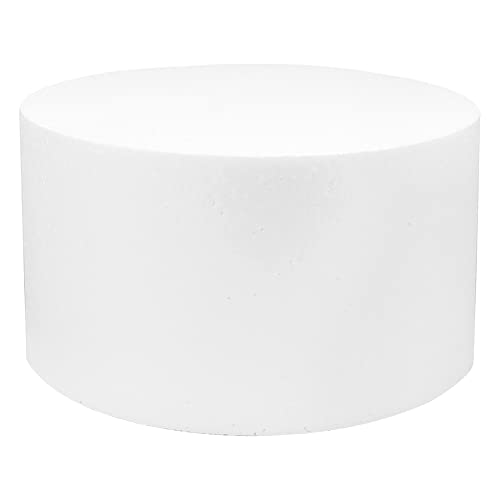 O'Creme Polystyrol-Schnuller, Kuchendekoration, für Backwaren, Backwaren, runde Form (15,2 cm H x 20,3 cm) von O'Creme