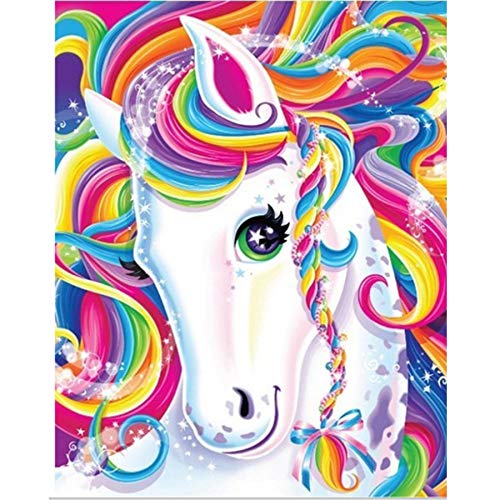 O&BTRC01 Diamond Painting Kinder Einhorn Diamond Painting Kinder Mädchen Diamant Painting Bilder Kinder von O&BTRC01