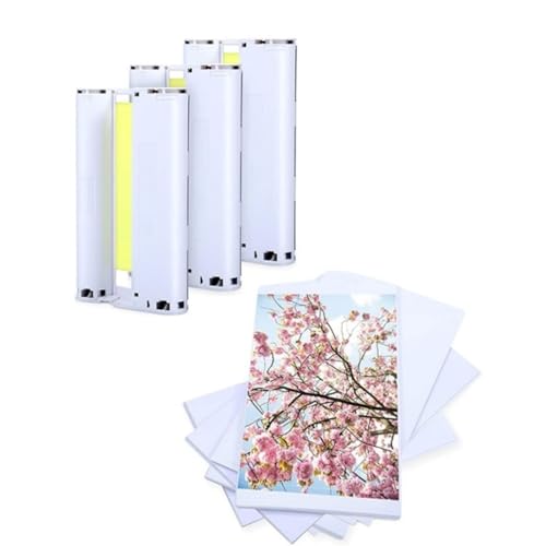 108 Blätter Fotopapier Mit 3pcs Tinten Patronen Für CP1200 CP910 CP810 CP1300 CP1000 CP800 CP710 Druckerzubehör von OAJABBGE