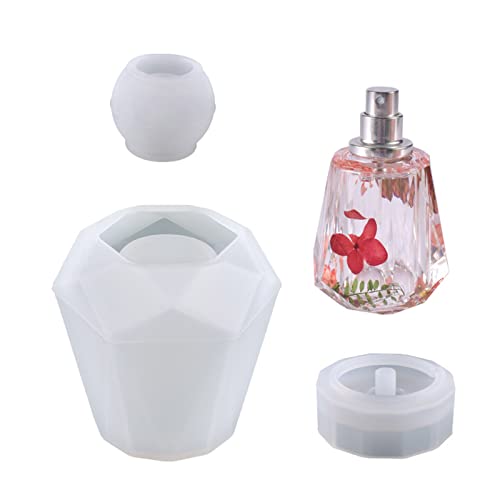 3Pcs Schmuck Lagerung Container Silikon Formen Flasche Casting Formen Lagerung Glas Epoxidharz Formen Für Harz Handwerk von OAJABBGE