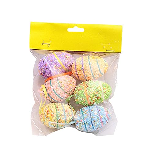 OAJABBGE Glitzernde Ostereier Weicher Schaum Vogel Egei Ornament Festliche Dekoration Für Gartenparty Einstellung Requisiten OAJABBGE Glitzernde Ostereier Weicher Schaum Vogel Egei Ornament Festliche Dekoration Für Gartenparty Einstellung Requisiten von OAJABBGE