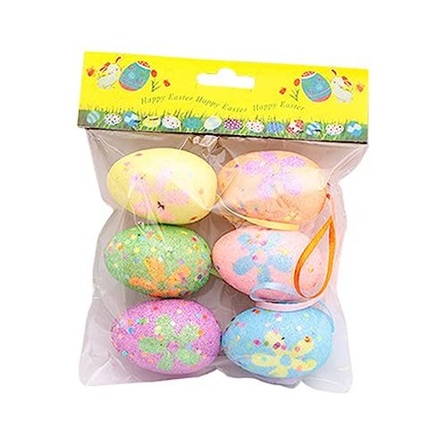 OAJABBGE Glitzernde Ostereier Weicher Schaum Vogel Egei Ornament Festliche Dekoration Für Gartenparty Einstellung Requisiten OAJABBGE Glitzernde Ostereier Weicher Schaum Vogel Egei Ornament Festliche Dekoration Für Gartenparty Einstellung Requisiten von OAJABBGE