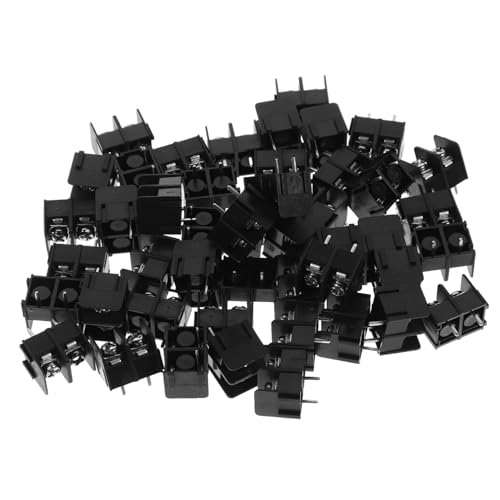 OATIPHO 1 Satz Terminals Push-kabel-stecker Kabelbinder Kabelverbinder Anschlüsse Nicht Isoliert Stecker-kit Sicherungsblock Schraubklemmenblock- Anschließen Black Cpv 50 Stück von OATIPHO