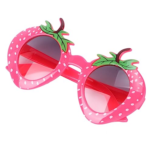 OATIPHO 1 Stück Erdbeer Sonnenbrille Für Kostümparty Lustige Brille Für Fasching Karneval Und Kreative Anlässe Modisches Brillenzubehör Fröhlichem Erdbeer Design von OATIPHO