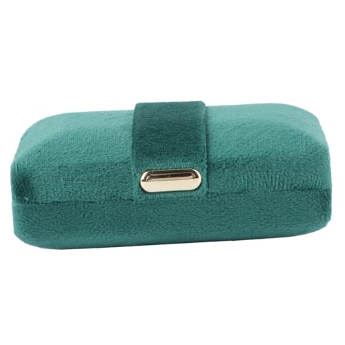 OATIPHO 1 Stück Karton Schmuckschatulle aus Flanell hochwertiges Schmuckkästchen Schmuck-Organisationshalter Träger Schmuckbox armband box Schmuckhalter Schmuckvitrine Samt (mit Box) Green von OATIPHO