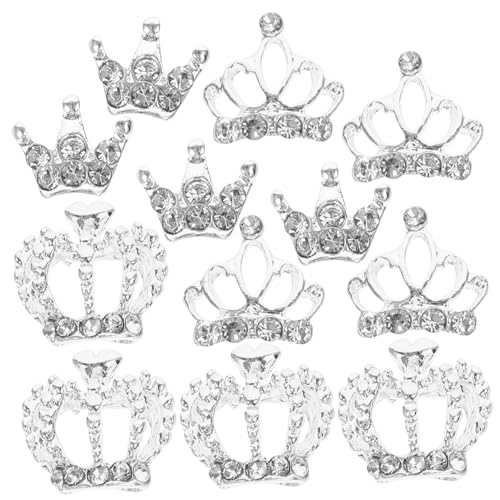 OATIPHO 12 Stück Nagelkunst Dekorationen Krone Strass Nagelstuds Schmuck für Maniküre für Feste und Kreative Diy Projekte OATIPHO 12 Stück Nagelkunst Dekorationen Krone Strass Nagelstuds Schmuck für Maniküre für Feste und Kreative Diy Projekte von OATIPHO