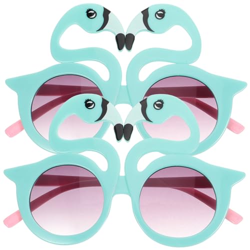OATIPHO 2St lustige Brille spaß the pleasure randlose Brille kind sonnenbrille rahmenlose Brille schnapsgläser Flamingo-Brille Cosplay-Party-Brille bilden Partybedarf Lieferungen Zubehör von OATIPHO