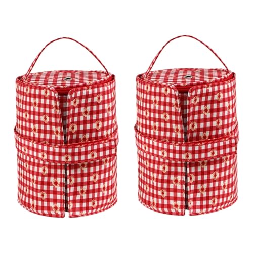 OATIPHO 2st Strickset Häkelnadeln Vakuumierbeutel Gehäkelter Taschenorganisator Garn Zum Häkeln Häkelset Bausatz Gestrickte Tasche Gewebte Tasche Strickzubehör Geldbeutel Polyester von OATIPHO