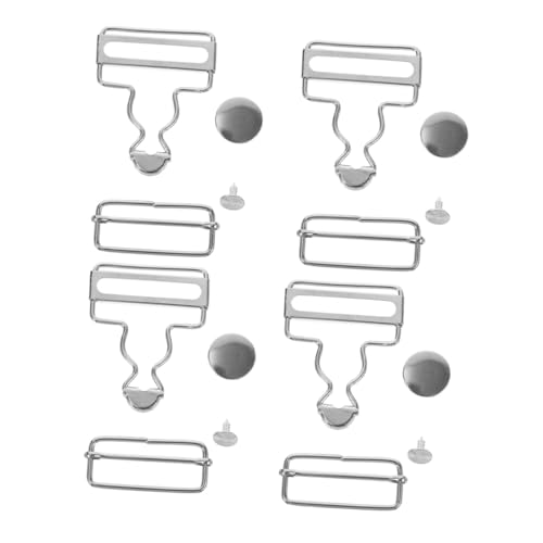 OATIPHO 4 Sätze Hosenträger Mit Kürbisschnalle Mehrzweckschnallen Hosenträgerschnallen Gürtelschnallen Für Overalls Austausch Der Gesamten Schnallen Mantelschnallen Kleiderschnallen Metall von OATIPHO