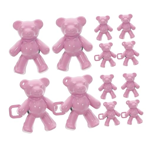 OATIPHO 6 Paare Taillenknopf Hosenknopf Sofortknopf Für Hosen Nicht-bh-träger Handschuhclip Kleid Clips Zurück Cinch Druckknöpfe Nähen Knopf-jeans Hosenbundstraffer Tasten Legierung Rosa von OATIPHO