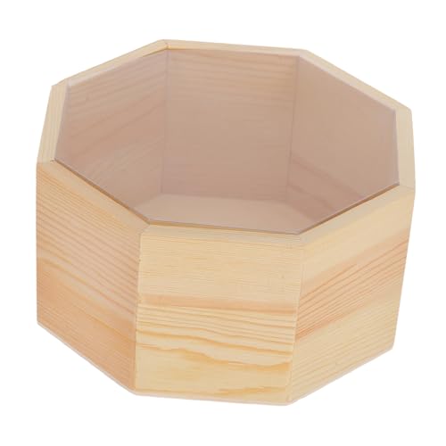 OATIPHO Box Transparente Vintage Heimdekoration Hemdenboxen Für Kleidungsboxen Für Retro Hochzeitszubehör Holzkiste Schmuckschatulle Aus Glas von OATIPHO