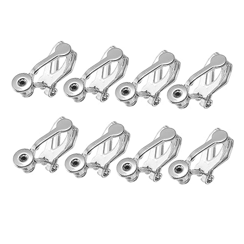 OATIPHO Ohrring DIY Zubehör Dekorative Triangel Ohrclips Ohrring Umrüstsatz Für Ohren Ohne Piercing Vergoldete Ohrclips Mit Schmerzlinderungs Pads Bastelmaterial Für von OATIPHO