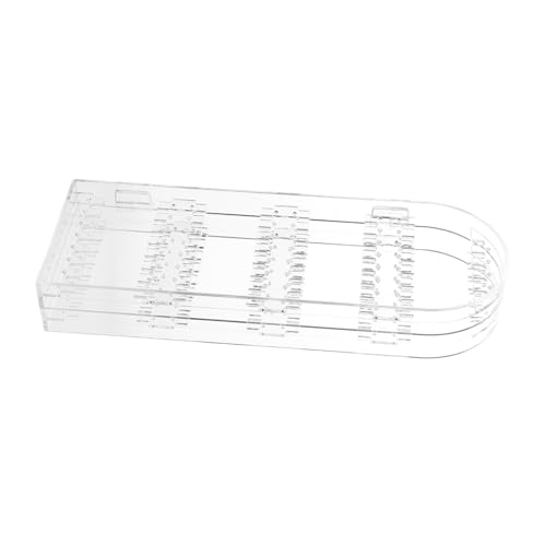 OATIPHO Rotierende Schmuckschatulle Ohrring-präsentationsständer Ohrringständer Schmuckhalter Schmuck-organizer-ständer Ohrringhalter Schlüsselanhänger-halter-display P.s Transparent von OATIPHO