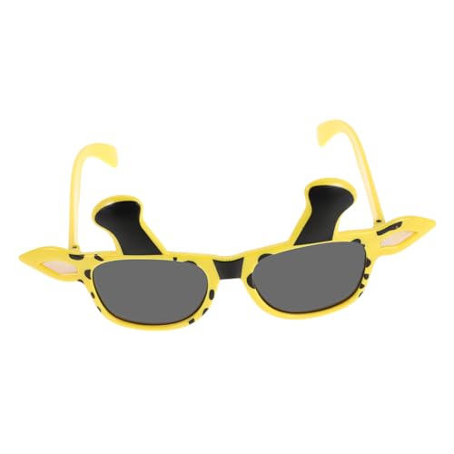 OATIPHO Tier Sonnenbrille Dschungel Tierdruck Brille Giraffen Brille Sommer Strand Brille Zubehör Für Partygeschenke Junge Mädchen Geburtstag Babyparty Zubehör von OATIPHO