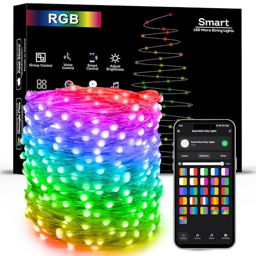 ODEETRONIC 200 LED-Regenbogen-Weihnachts-Lichterkette von ODEETRONIC