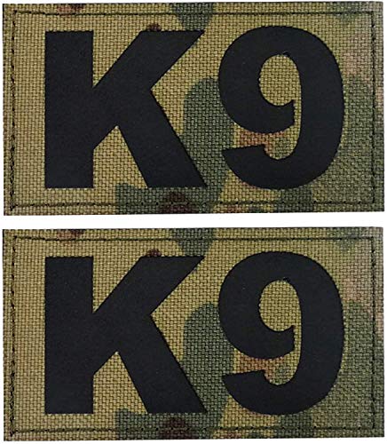 Infrarot reflektierender K9 Hund Patch, IR Militär Taktische Moral Armband Abzeichen Aufkleber Geschenk Emblem Applikationen mit Haken und Schleife Verschluss befestigen Patch Patches von ODSS