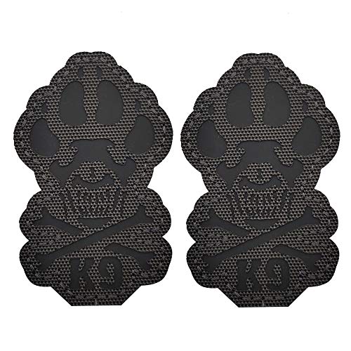 Reflektierender K9 Crossbones Killer Attack Police Dog Patch IR bestickt Army Swat Military Tactical Moral Badge Emblem Bestickte Patches für Haustiergeschirr Weste von ODSS