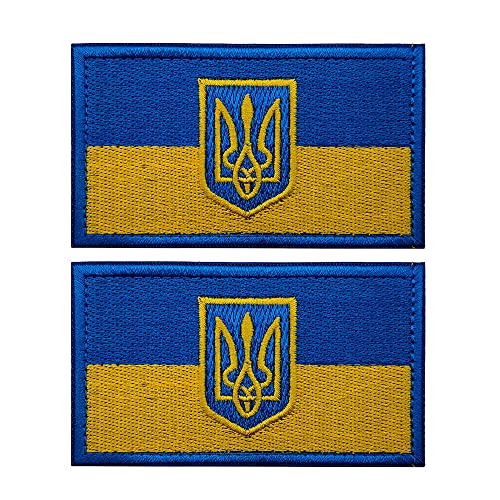 Ukrainische Armee Ukrainische Flagge Aufnäher Stickerei Patch DIY Militär Taktische Armee Abzeichen Abzeichen Dekorative Manschette von ODSS