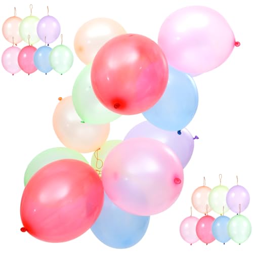 OFFIGAM 1 50 Stück Latexballons luftballons balloons geburtstagdeko party accessoires geburtstagsdeko balongas wasserballons luftballone birthday decorations Ballons bedrucken rot von OFFIGAM