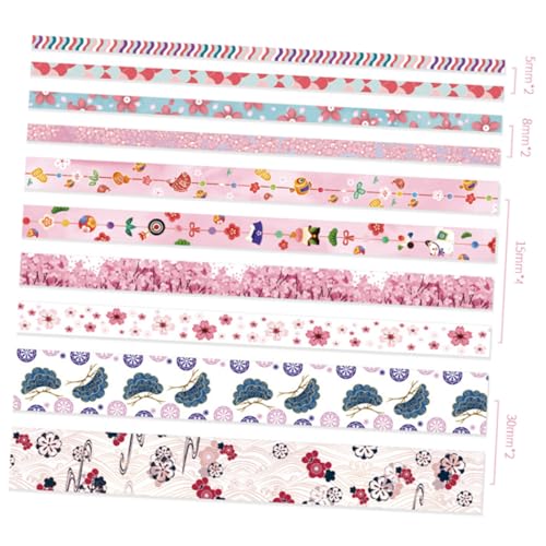 OFFIGAM 2 Kartons à 10 Rollen Klebriges Papierband Scrapbook-klebeband Weißes Klebeband Scrapbooking Klebestreifen Spender Für Doppelseitiges Klebeband Aufkleber Schrottband Müll von OFFIGAM