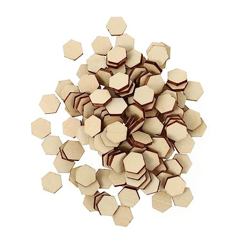 OFFIGAM 200Stück Buchenholz Sechseckige Ornamente für DIY Handwerk Hochzeits und Weihnachtsdekorationen Langlebige Holzformen für Kreative Bastelprojekte OFFIGAM 200Stück Buchenholz Sechseckige Ornamente für DIY Handwerk Hochzeits und Weihnachtsdekorationen Langlebige Holzformen für Kreative Bastelprojekte von OFFIGAM